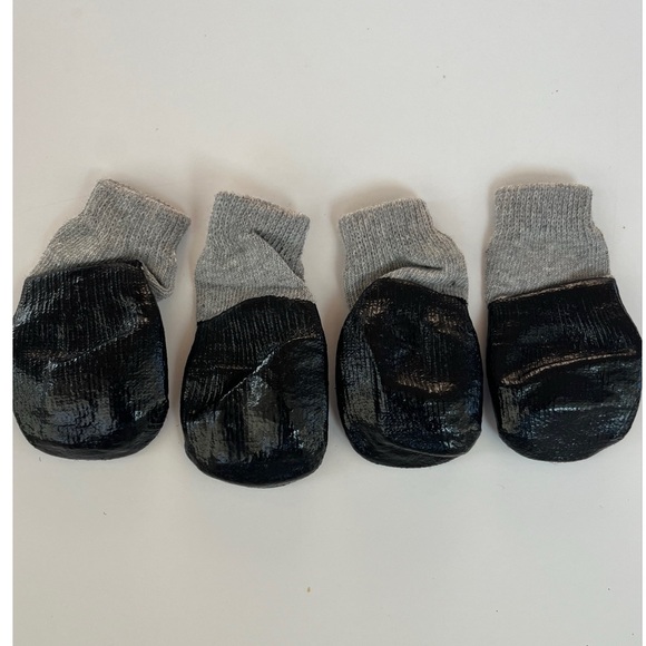 Dog Socks Anti Slip Waterproof With Adjustable Straps Pet Puppy Booties - Picture 5 of 5